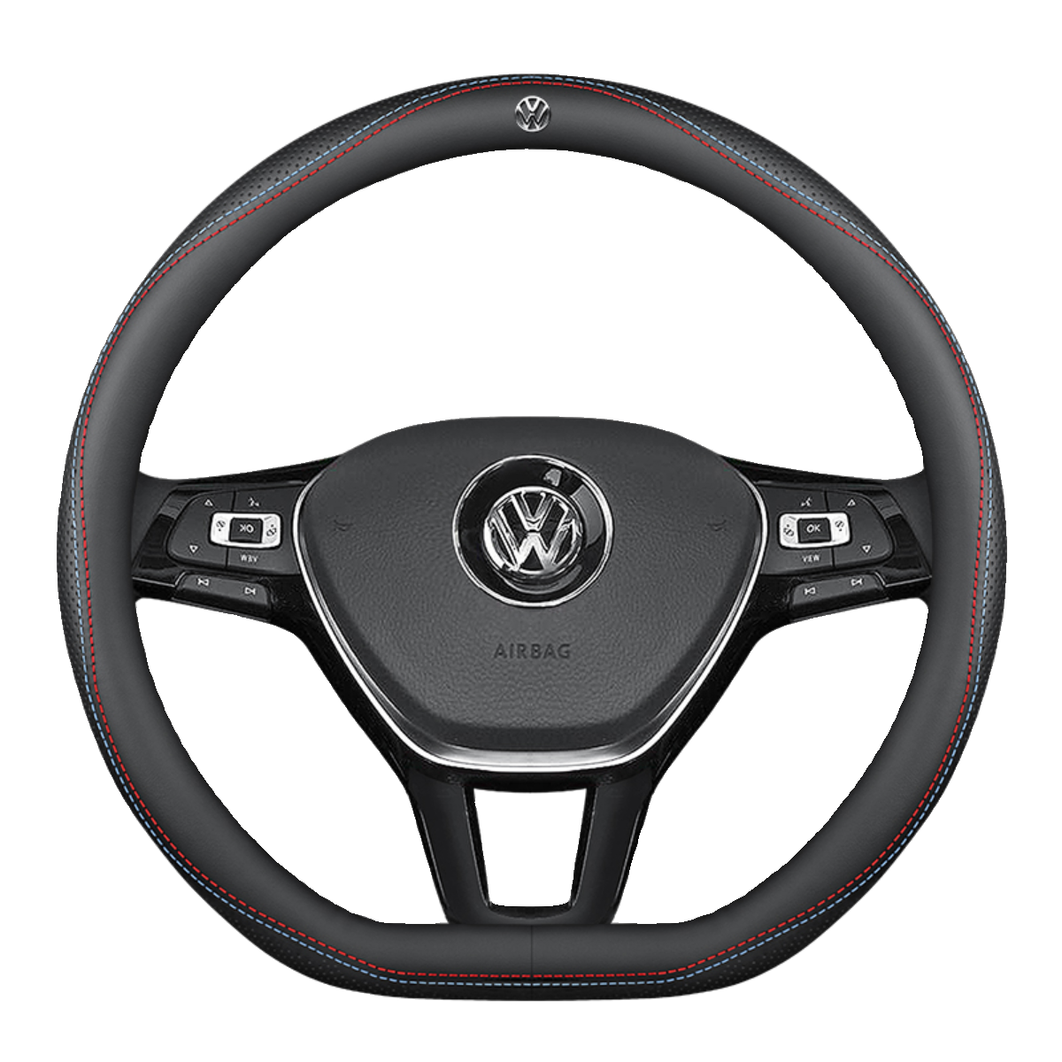 Sagitar, Tiguan, Tayron, Magotan, T-Roc, Passat, Teramont, Lavida və Bora (2023 modelləri) kimi modellər üçün Volkswagen sükan örtükləri.