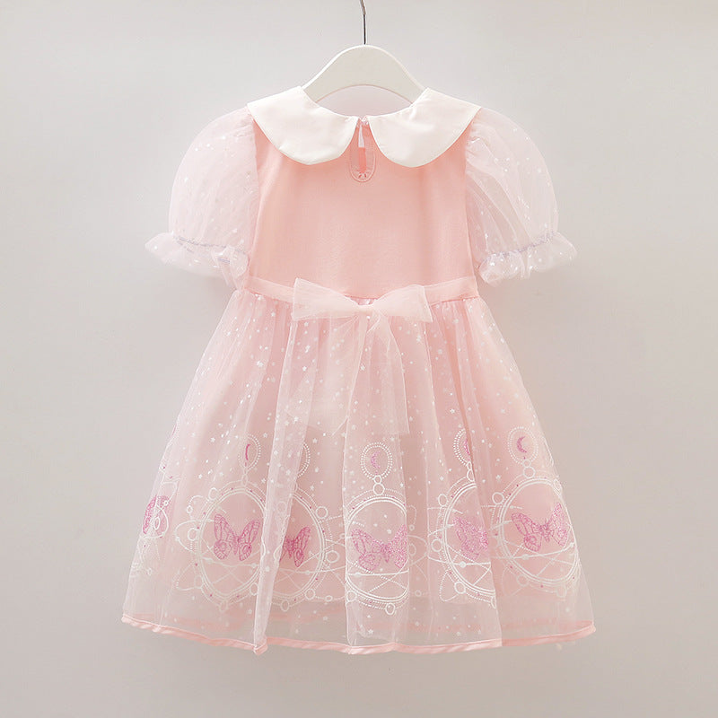 Yay Uşaq Don Geyimləri Qız Körpələri Donuz Elsa Ann