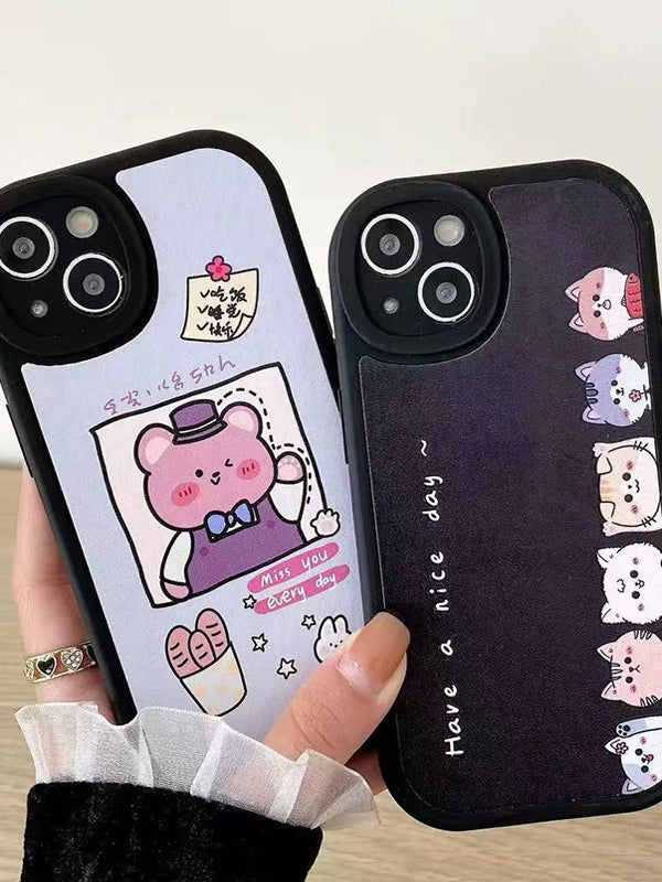 OPPO Reno15C 14 13 12 11 A6S PRO findx9spro K13turbo üçün uyğundur Real Little Fat Girl cib telefonu qutusu cizgi filmi hər şey daxil olmaqla düşmə əleyhinə yumşaq qutu topdansatış