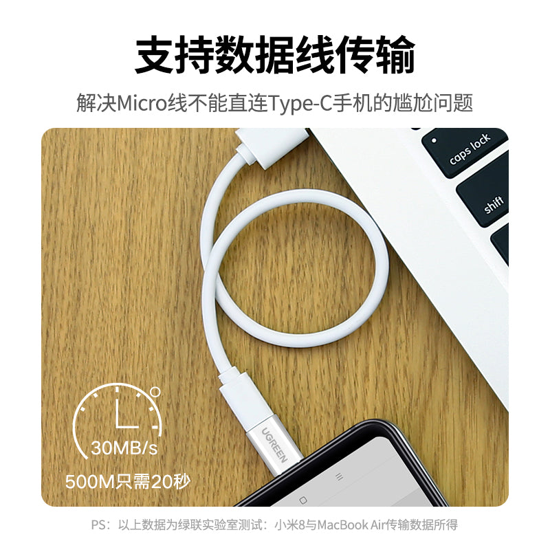Greenlink Android to typec konnektoru microusb şarj məlumat kabeli ikisi birdə otgU disk çevirici başlığı sürətli enerji dolduran tpc interfeysi Huawei Xiaomi vivo glory oppo one plus mobil telefonu üçün uyğundur