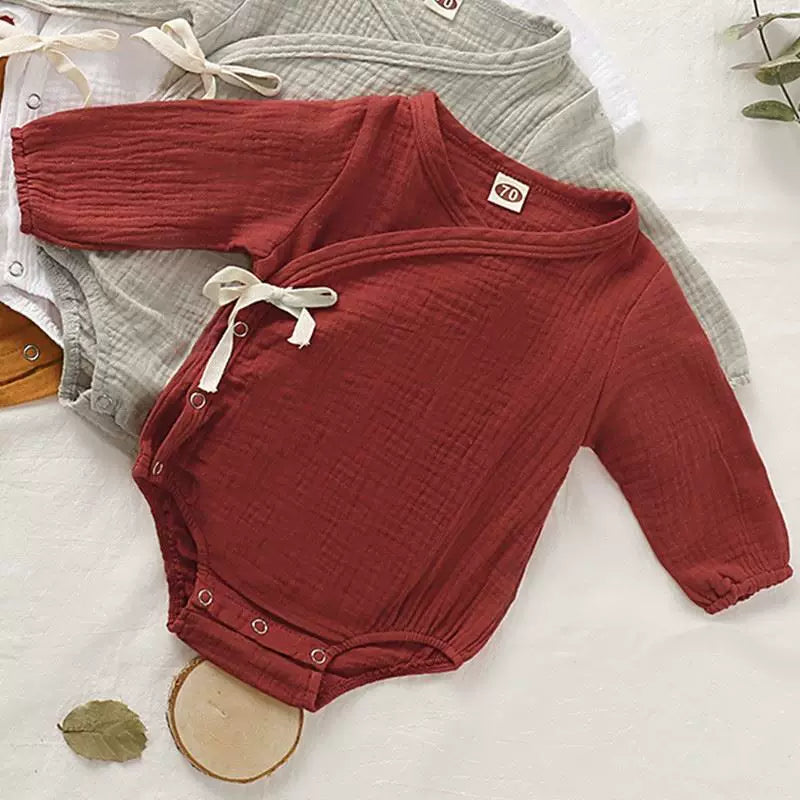 Yenidoğulmuş Körpə Oğlan Qızlar üçün Romper Kombinezon Körpə Uşaq Geyimləri