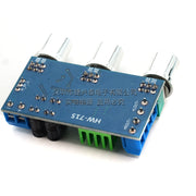 XH-M567 TPA3116D2 iki kanallı rəqəmsal güc gücləndirici lövhəsi 12-24v yüksək və aşağı bas tənzimləmə lövhəsi ikili 80W gücündədir