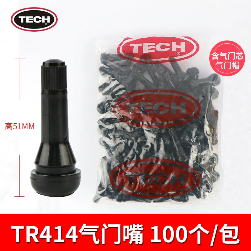 Orijinal mallar Tek rezin klapan Avtomobil təkəri Vakuum təkəri Şişmə klapan Əsas hava ucluğu TR413 414