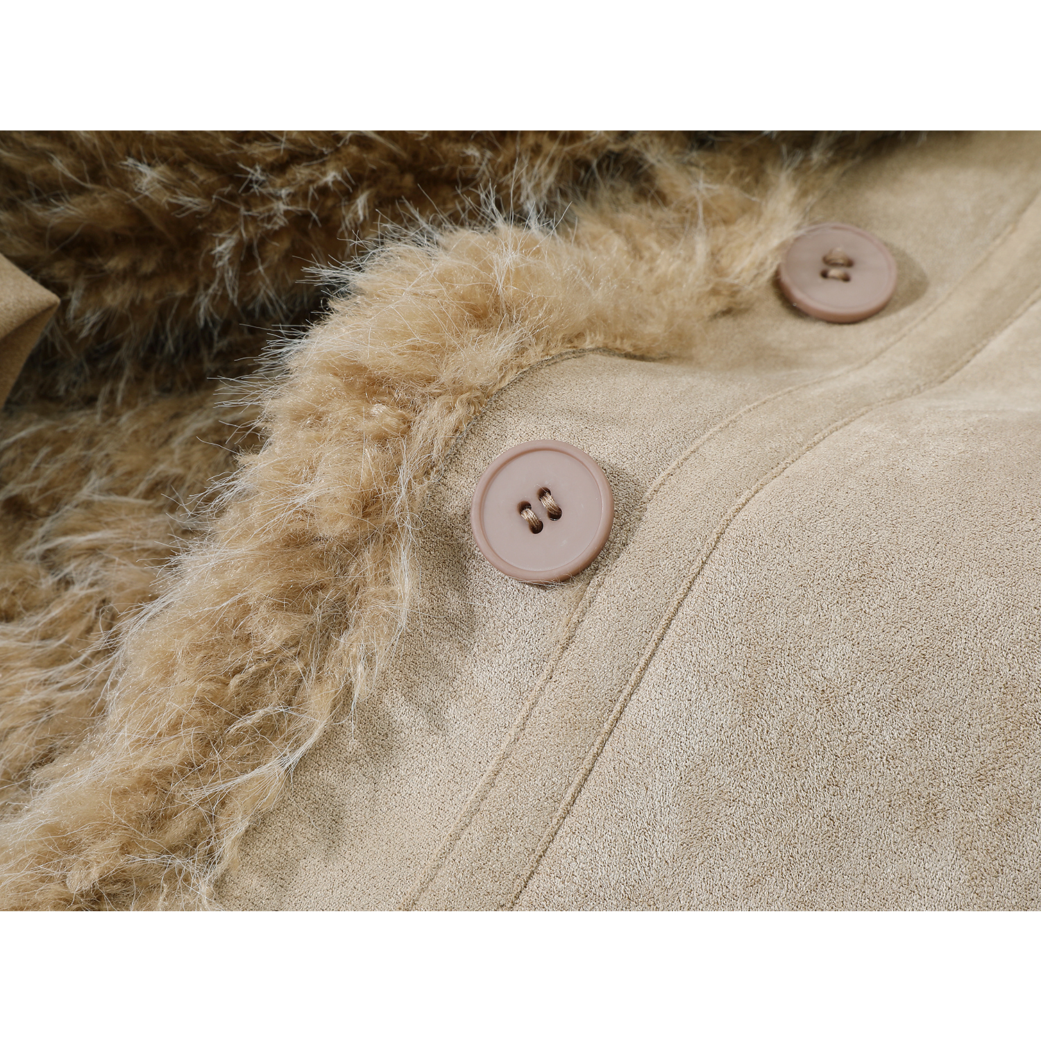 Cholisa Xəz astarlı Motosiklet Gödəkçəsi, Quzu yunlu peluş Chanel üslublu palto, Qadınlar üçün yun astarlı qalınlaşdırılmış 2026 Qış