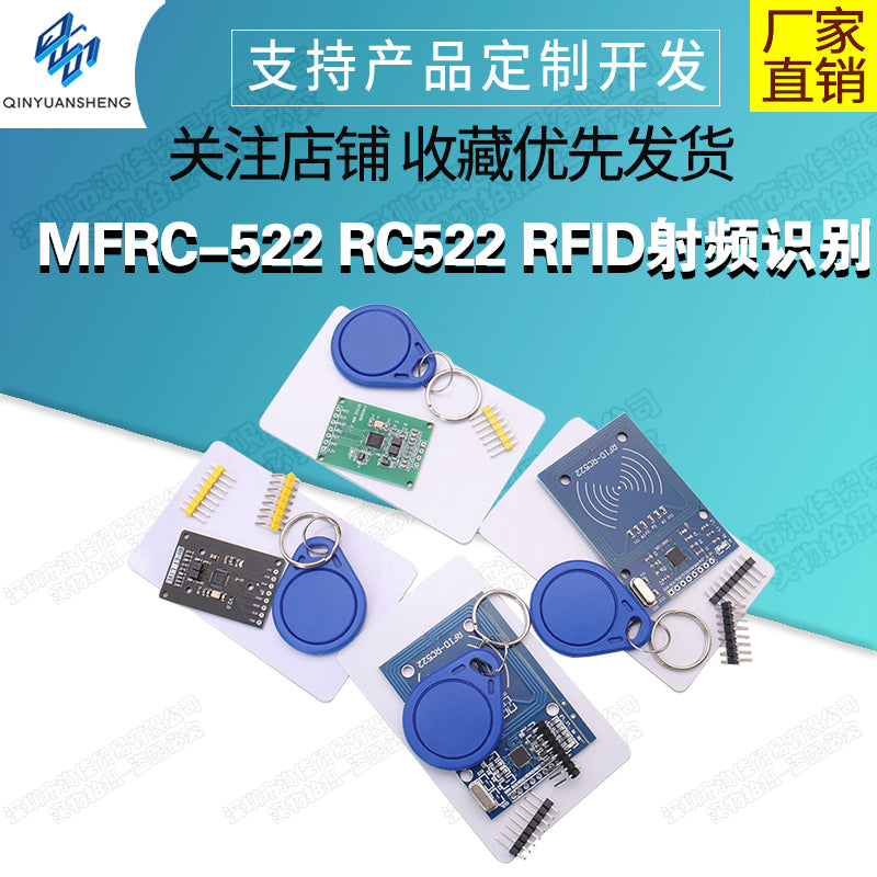 MFRC-522 RC522 RFID radio tezliyi identifikasiyası IC kartı induksiya modulu pulsuz S50 Fudan kartı/açarlıq