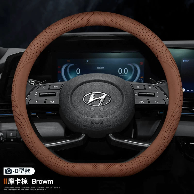 Hyundai Elantra, Festa, Elantra, Tucson ix35, Tucus, Sonata sükan örtüyü orijinal dəri ilə