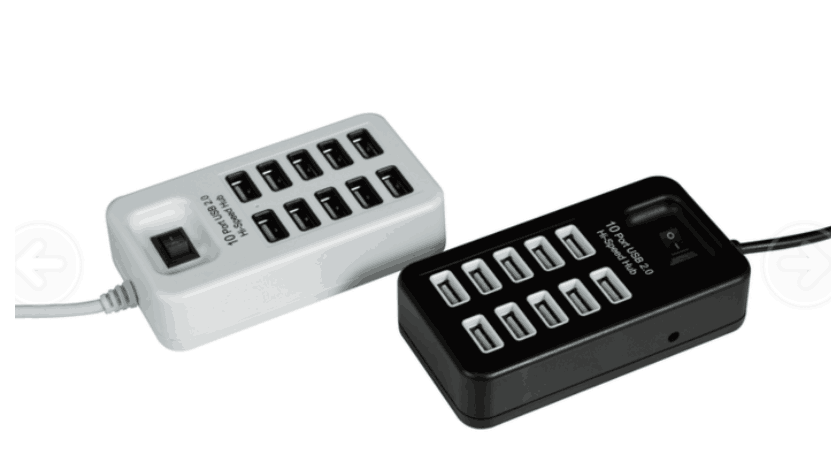 USB ayırıcı bir-dörd yeddi bir-on çevirici yüksək sürətli genişləndirmə 10 port HUB hub HUB genişləndirici