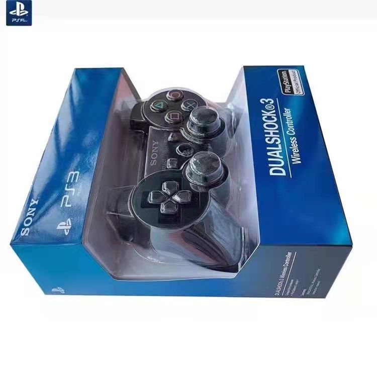 PS3 oyun nəzarətçisi ps3 host nəzarətçisi altı oxlu giroskop ikili vibrasiyalı ikinci nəsil simsiz bluetooth nəzarət cihazını dəstəkləyir