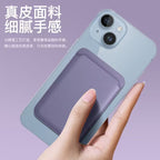 Apple iPhone 12/13/14 Pro Max seriyası ilə uyğun MagSafec maqnit dəri kart tutacağı, zərbəyə davamlı dizayn, animasiyalı açılan kart tutacağı.