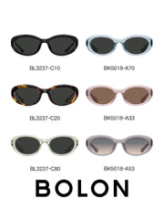 BOLON Tyrannosaurus valideyn-uşaq körpə gözlərini qoruyan uşaq açıq gün eynəyi BK5018 oval günəş eynəyi BL3237