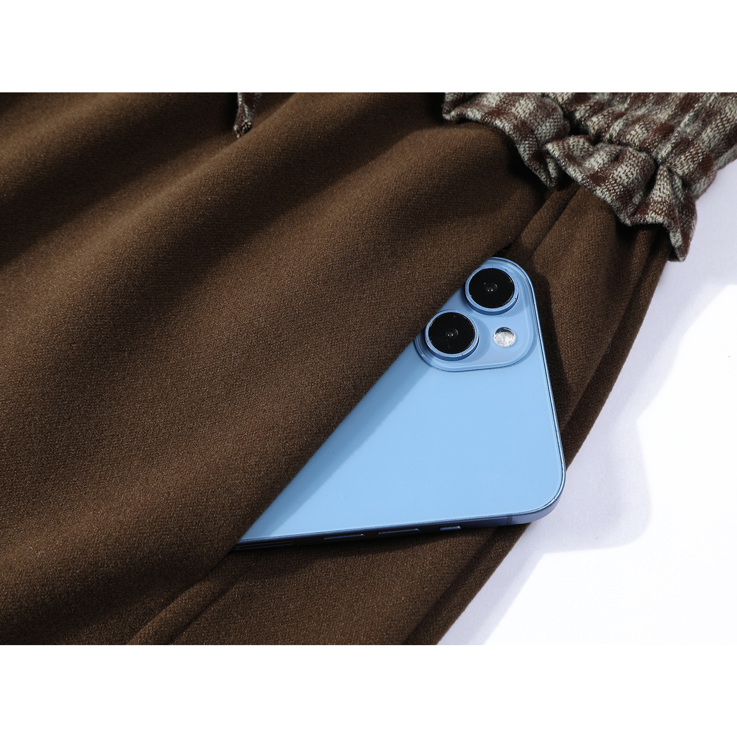 Chola Lisa Koreya üslubunda qadınlar üçün yüksək keyfiyyətli, axıcı yun geniş ayaqlı şalvar, payız və qış, tənbəl üslubda, boş, yüksək belli gündəlik əyri şalvar