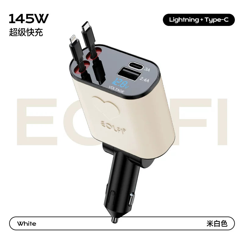 Lynk & Co 06 avtomobil şarj cihazı ilə uyğundur Super Sürətli Şarj 08 EM-P / 03 01/Z10 siqaret alışqanı adapter fişi