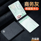 Sürücülük Lisenziyası Dəri Çantası Kişilər üçün Sürücülük Lisenziyası Qoruyucu Çanta Qadın Qəşəng Yaradıcı Dəri İkisi Bir Arada Motorlu Nəqliyyat vasitəsi Sürücülük Lisenziyası Çoxfunksiyalı Çanta