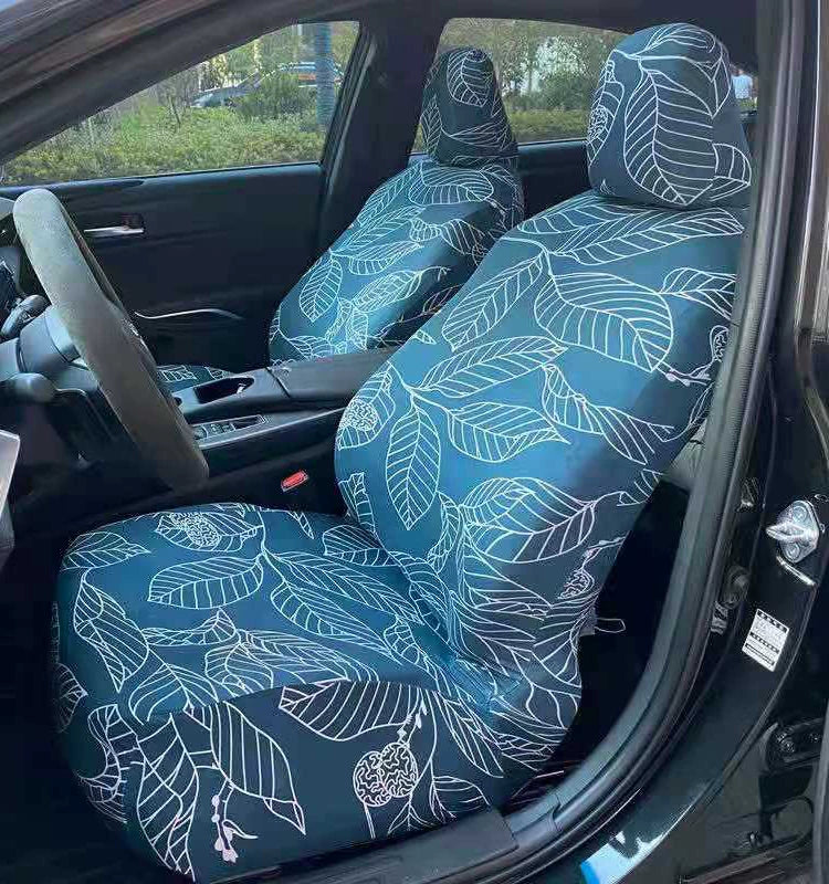 Universal five-seater car seat cushions and covers, breathable fabric, dustproof, elastic, fully enclosed, suitable for all seasons.