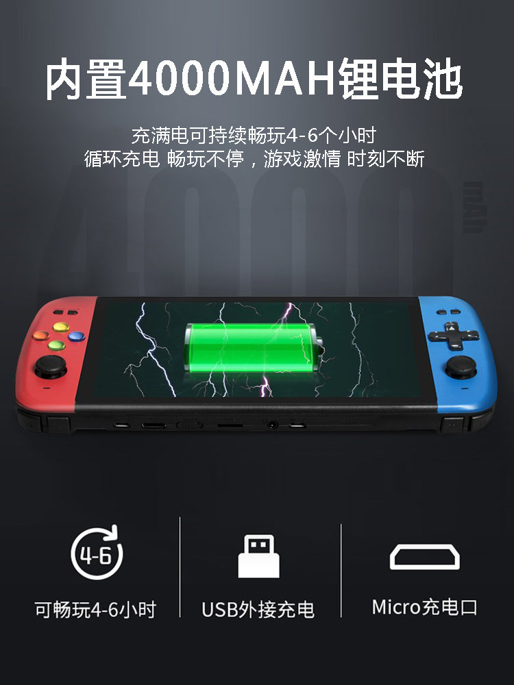 TV-yə qoşulmuş Little Overlord oyun konsolu 2025 yeni retro Tetris uşaq kiçik nostalji klassik fc ikiqat köhnə qırmızı və ağ maşın PSP əl oyunu uşaqlar üçün ad günü hədiyyəsi