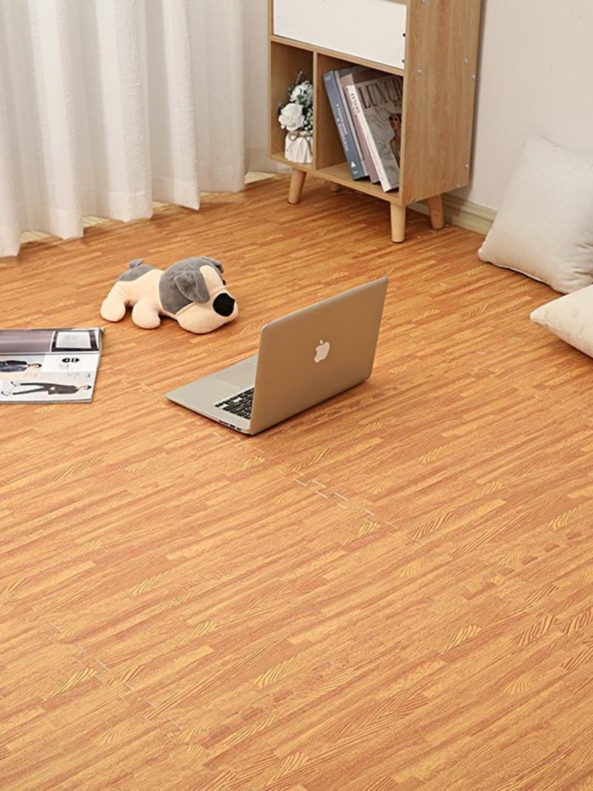 Xüsusi qiymət körpə əlavə dırmanma mat ev taxta taxıl köpük döşəmə mat qalınlaşdırılmış yataq otağı puzzle süngər mat 60 * 60
