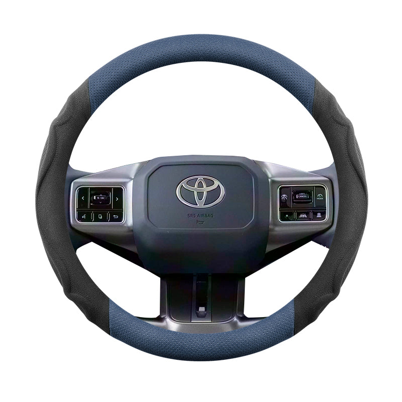 Qış üçün 2026 Toyota Wildlander sükan örtüyü, ultra nazik zamşa, sürüşməyən, təri udma qabiliyyətinə malik avtomobil sükan örtüyü üçün uyğundur.