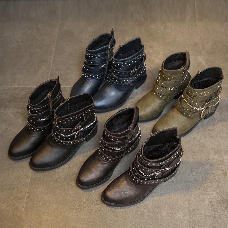 Qadın Martin çəkmələri, dəri çəkmələr, böyük ölçülü 43 ölçülü qadın çəkmələri