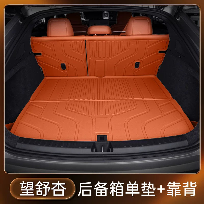 Xüsusi olaraq Wenjie M8 baqaj ayaqaltıları, Huawei AITO avtomobilinin altı nəfərlik və beş nəfərlik modifikasiya aksesuarları, döşəmə ayaqaltıları üçün hazırlanmışdır.