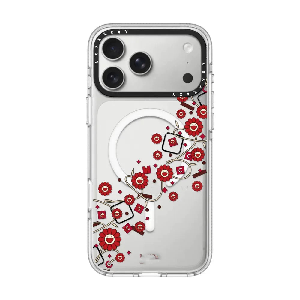 CXXXXXXY-nin Takashi Murakami ilə yeni əməkdaşlığı, üçüncü hissə, iPhone 17/Apple 14 Plus/13/12 Pro Max üçün maqnit MagSafe 16 Pro/Apple 15/14 Plus/13/12 Pro Max qoruyucu korpusu, düşmədən qoruyur.