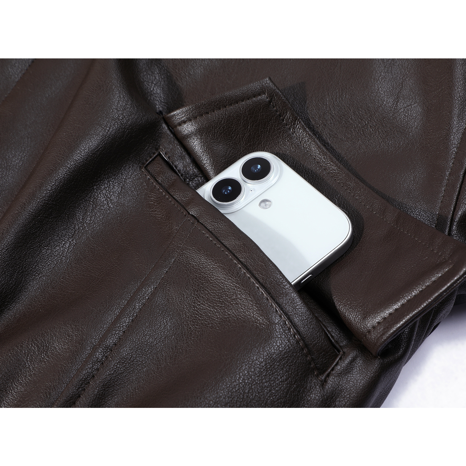 Cholisa Yüksək Səviyyəli Dəri Gödəkçə, 2025 Super Populyar Unikal və Dəbli, Qalın və İsti Qadın Qış Gödəkçəsi