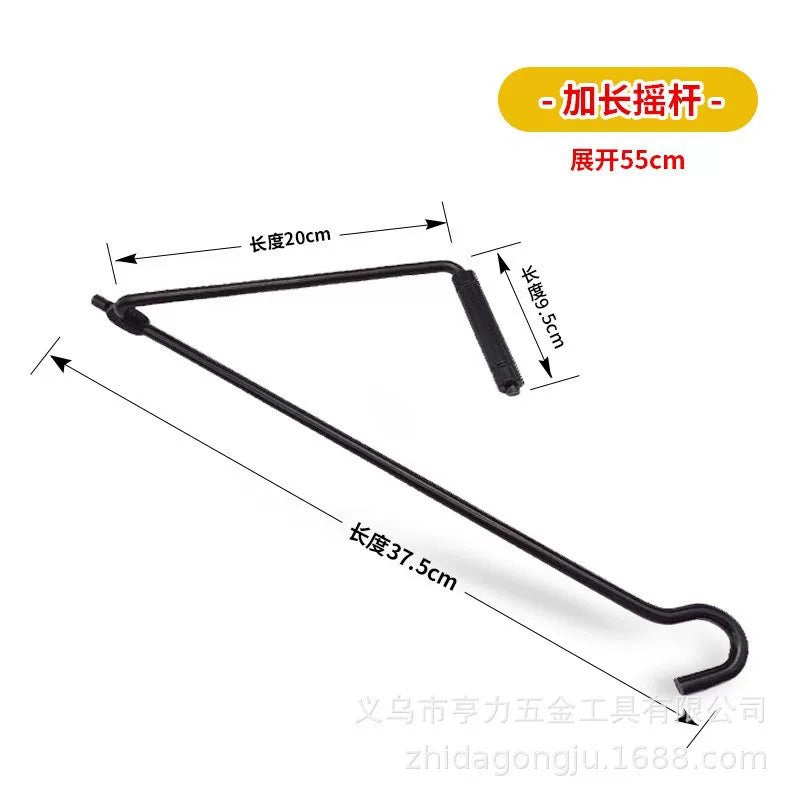 Avtomobil Təkərləri üçün Universal Jack Ratchet Açar Aksesuarları