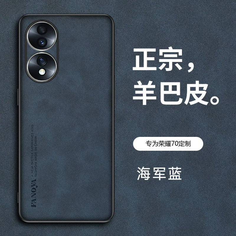 Honor 90/80/70/60/50 mobil telefon qutusu üçün uyğundur 30/20/10/9Pro qoruyucu örtük, hər şey daxil olmaqla, düşmə əleyhinə honorV30/V20/V10/V9 yeni se buzlu qoyun dərisi i gənc kişi və qadınlar