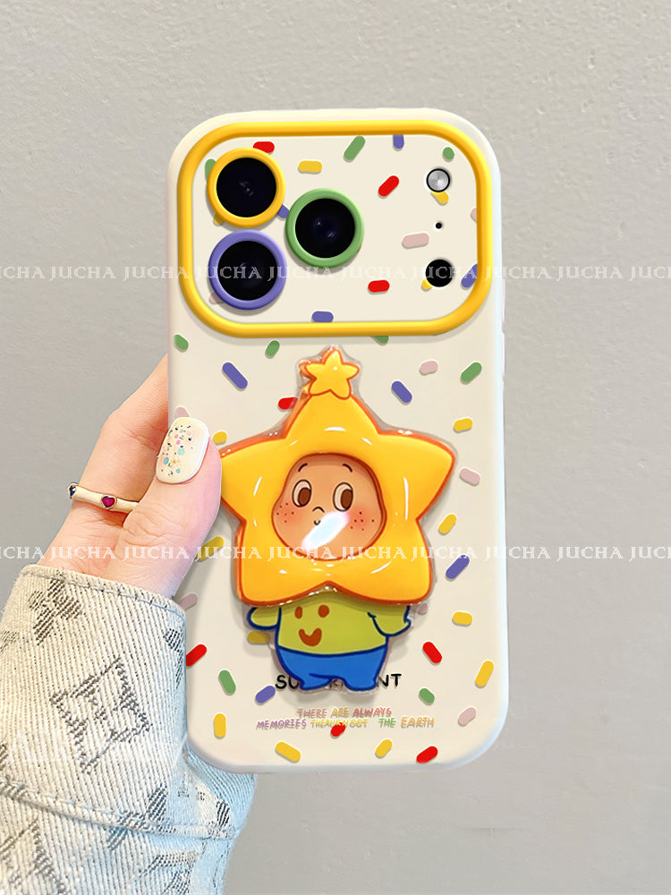 iphone17 mobil telefon qutusu üçün uyğundur, hər şey daxil olmaqla yeni ip16promax silikon yıxılmağa qarşı kəmər lanyard Apple 15por yüksək moda qadın 14plus qoruyucu örtük sevimli rəngli nöqtələr kiçik heyvanlar