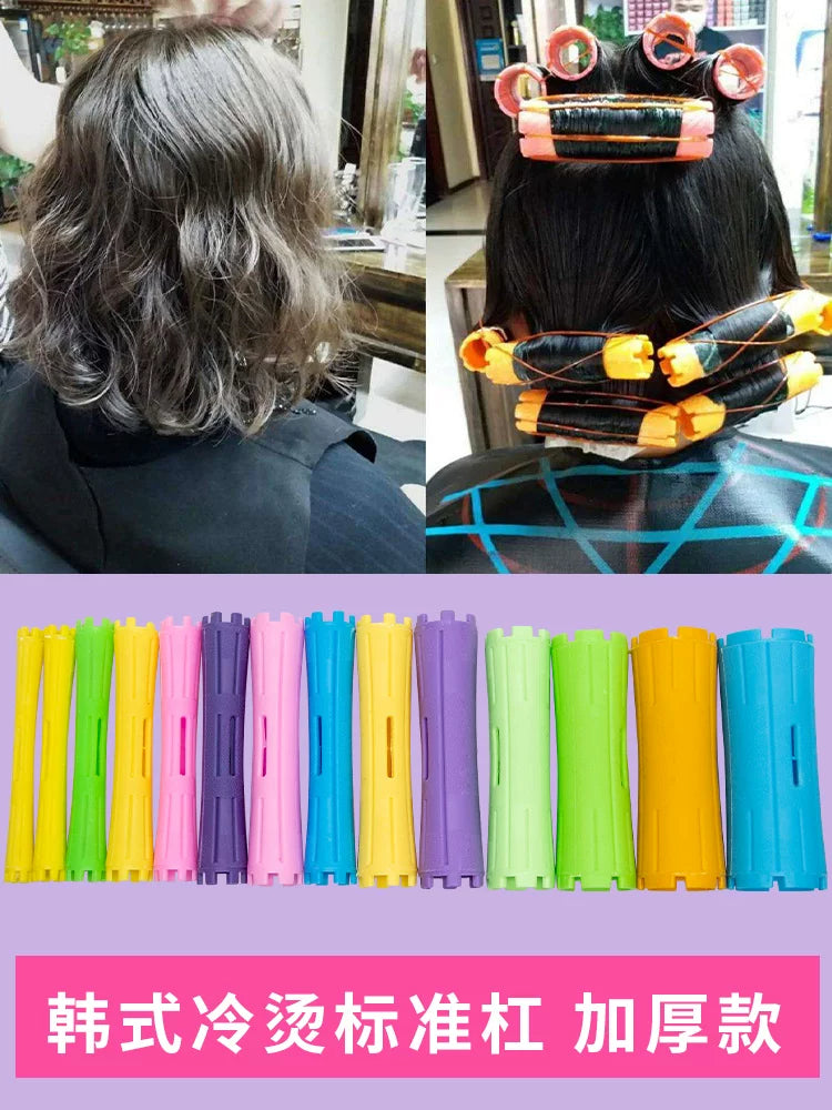 Cold perm bərbər dükanı xüsusi standart bar curling bərbər alətləri saç curling kiçik dəsti verir