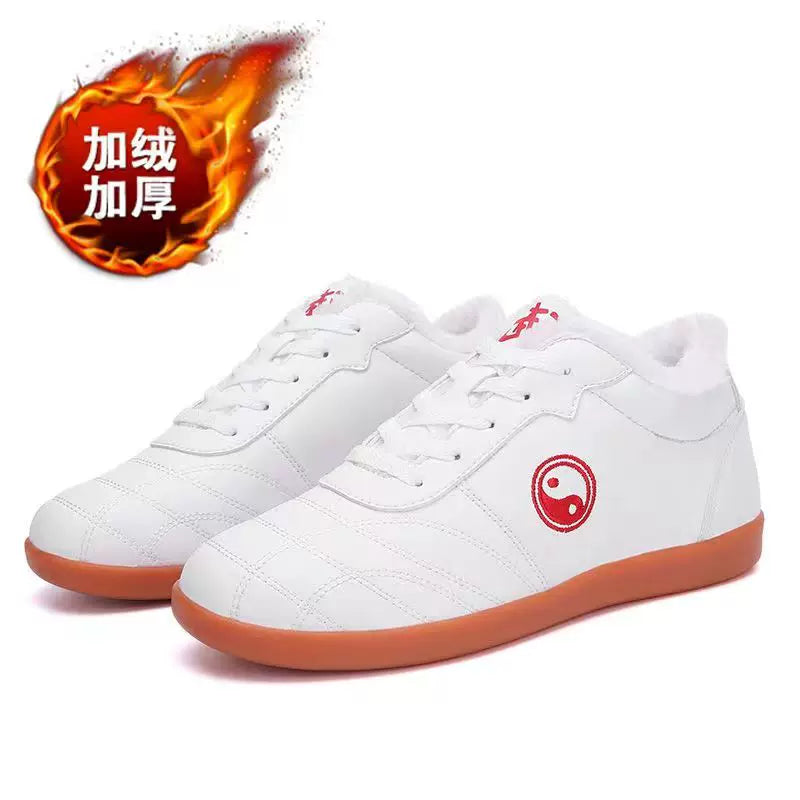 Chenjiagou Tai Chi kişi və qadın ayaqqabıları, eyni üslubda, həqiqi dəri, sürüşməyən vətər altlığı, aşınmaya davamlı, müsabiqə tədbirləri üçün xüsusi qiymət