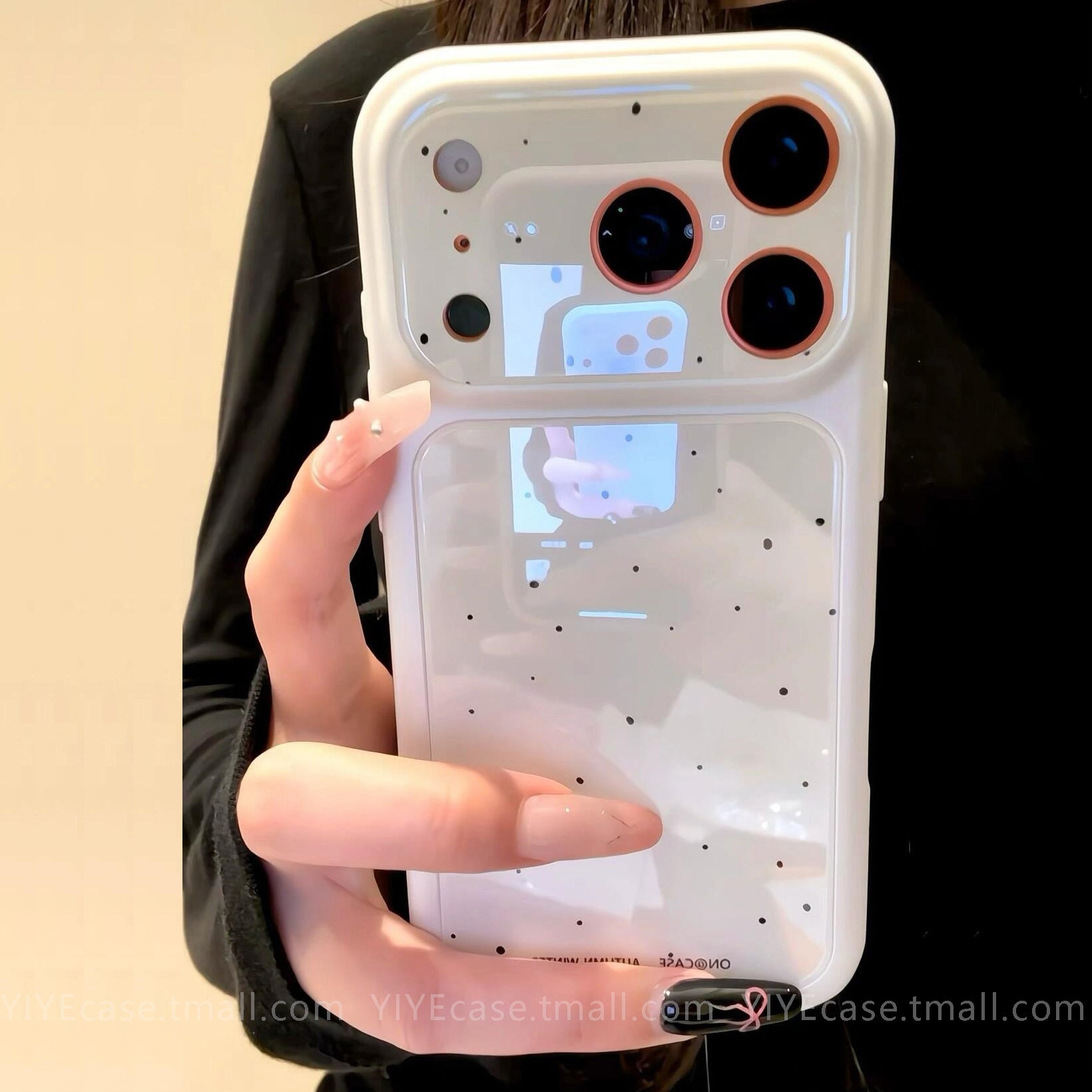 iPhone17pro Apple 17ProMax cib telefonu üçün uyğun yüksək görünüşlü sıçrayan mürəkkəb dalğa nöqtələri yeni 17 qadın 16 qabaqcıl 15 lanyard stili 16pm hər şey daxil ProMax düşməyə qarşı pro dəsti 14