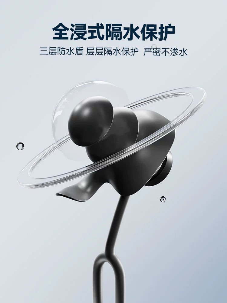 Li Ning üzgüçülük qulaqcıqları, otit mediasının qarşısını almaq üçün peşəkar suya və səs keçirməyən artefakt, çimmək üçün burun klipi dəsti, uşaqlar və böyüklər