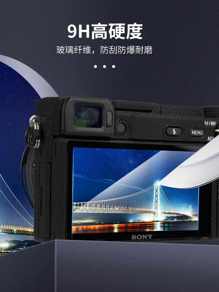 JJC Sony RX1RIII/M3 RX100III/IV RX100M6 M3 M5A M7 M4 RX1R RX1RM2 temperli film güzgüsüz kamera qara kart ekran qoruyucu film üçün uyğundur.