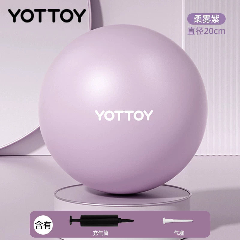 yottoy Pilates topu qalınlaşdırılmış partlayışa davamlı 300Kg yükdaşıyıcı gücləndirilmiş elastiklik təhlükəsizlik partlayışa davamlı çevik rebound
