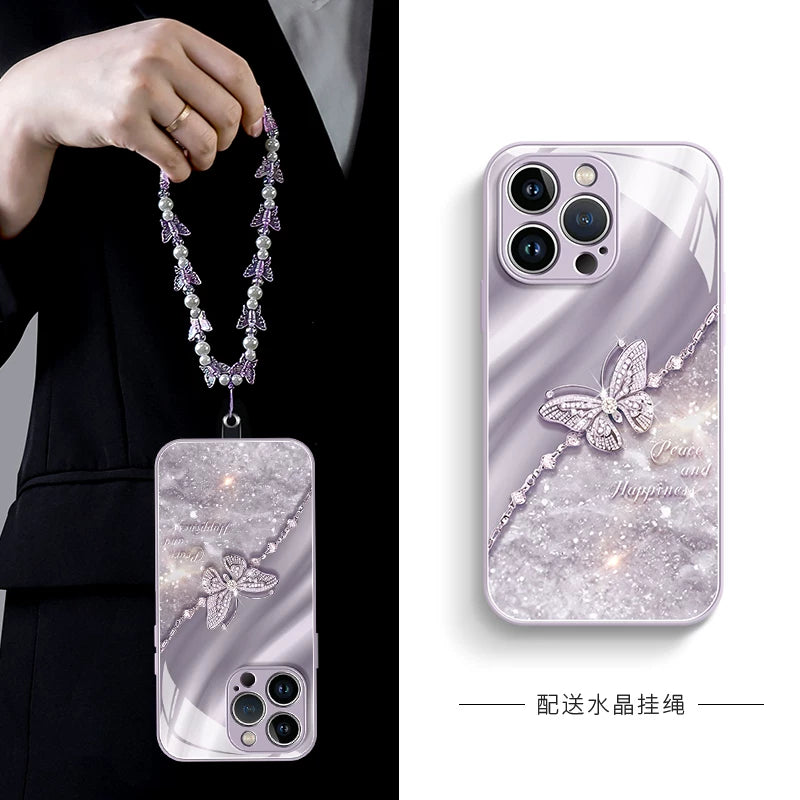 iphone15promax mobil telefon qutusu üçün uyğundur yeni 17pro dəst 16 alma 15 hər şey daxil 14 lanyard ilə 13 qabıq 12 düşməyə qarşı 16pro yüksək səviyyəli maks qadın 17air modeli plus şüşə 11
