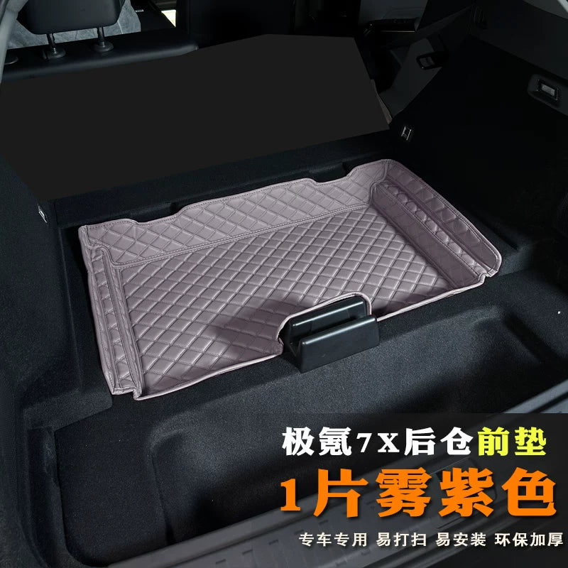 26 Extreme Krypton 7X luggage/storage mat modified with decorative base, lower storage compartment, storage compartment and waterproof storage box.