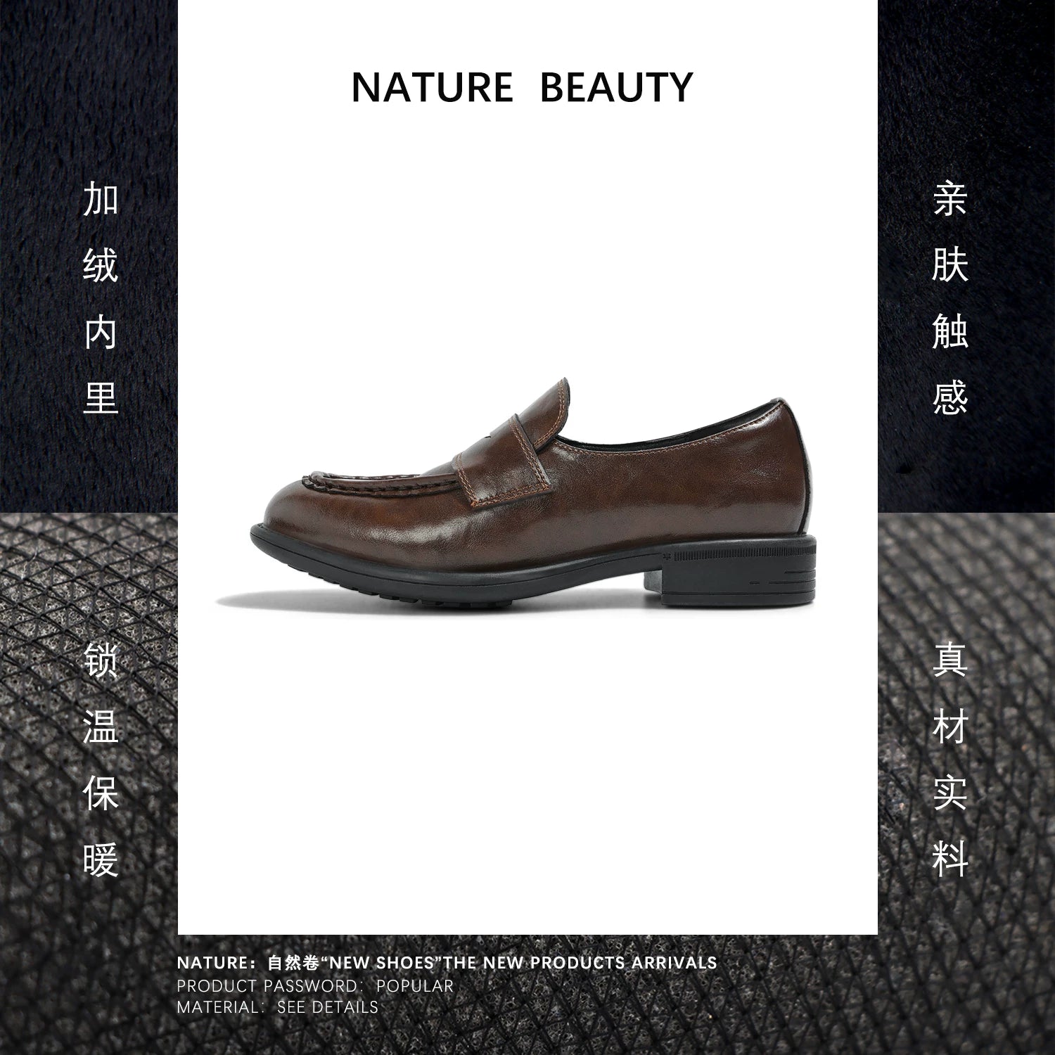 Təbii buruq mokasinlər, əl işi dəri ayaqqabılar, yeni yaz modası, sürüşməyən, Britaniya retro stili, qalın daban, qadın ayaqqabıları.