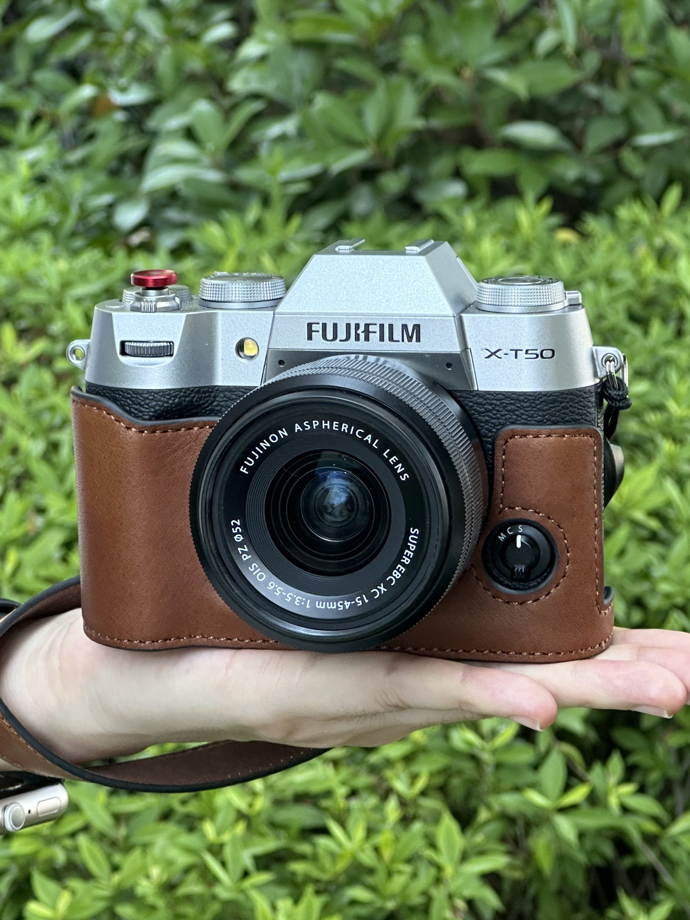 Fuji XT5 orijinal dəri qoruyucu çanta XS20 kamera çantası XM5XT30 birinci, ikinci və üçüncü nəsil XT50X100Vi dəri qutu aksesuarları