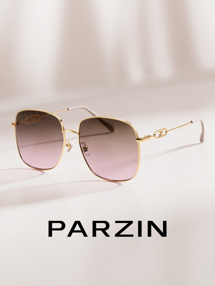 Parsons Qadınlar üçün Polarizasiyalı Günəş Eynəyi Retro Müasir Rəngli Gözəllik Kvadrat Günəş Eynəyi Arıqlamaya Qarşı UV PZ8338