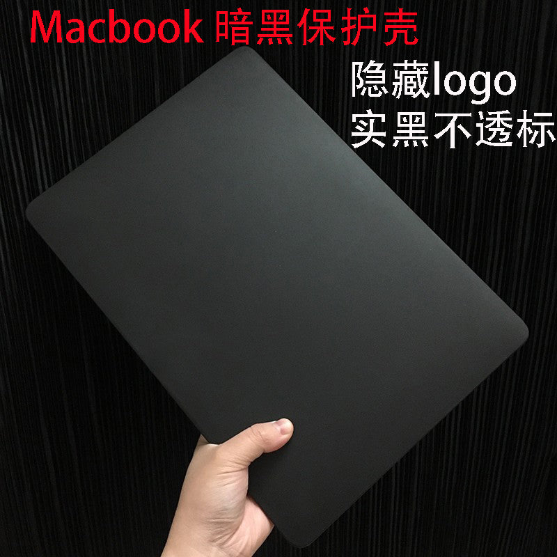 Yeni macbook16pro14 qoruyucu qabıq air13 düymlük tutqun qabıq rezin qabıq hər şey daxil olmaqla qoruyucu təmiz qara qabıq