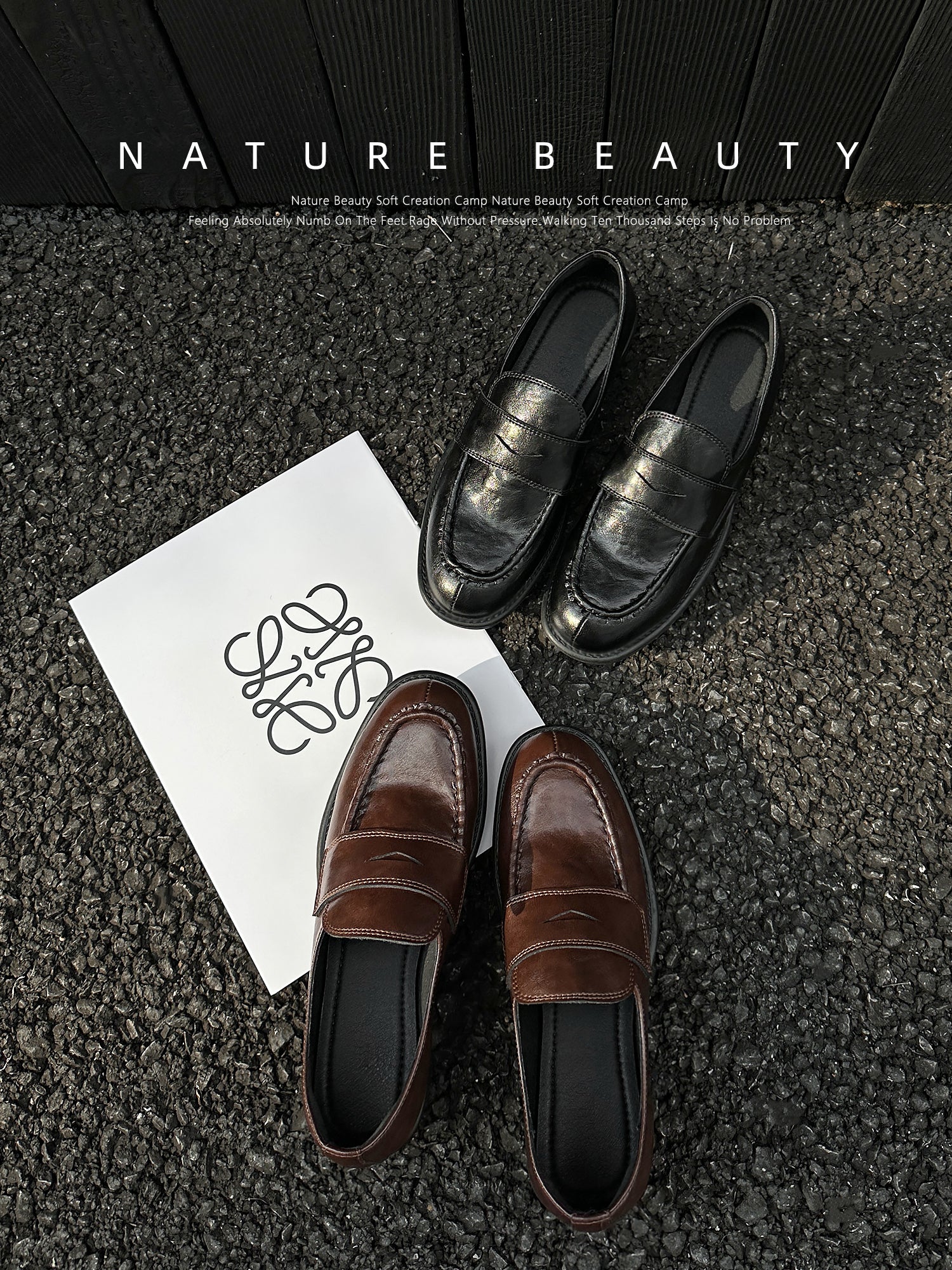 Təbii buruq mokasinlər, əl işi dəri ayaqqabılar, yeni yaz modası, sürüşməyən, Britaniya retro stili, qalın daban, qadın ayaqqabıları.