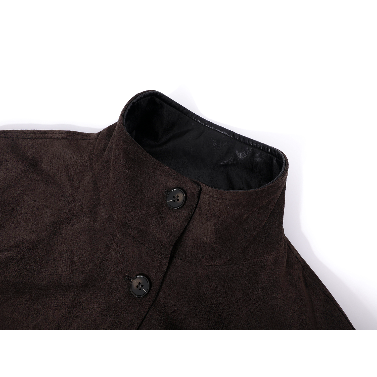 Cholisa-nın özünəməxsus və gözəl erkən qış maral dərisindən hazırlanmış paltosu, qalın sırınmış isti topu, payız və qış retro Koreya üslubunda gödəkçəsi