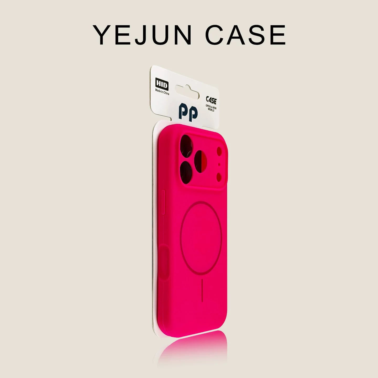 Yejun iphone17/16pro üçün uyğundur mobil telefon qutusu firefly incə dəlik incə maqnit emiş üzük alma 17promax dəri hiss edən qoruyucu örtük 15 isti stil 14 moda brend şəxsiyyəti 13 internet ünlü cütü 17air