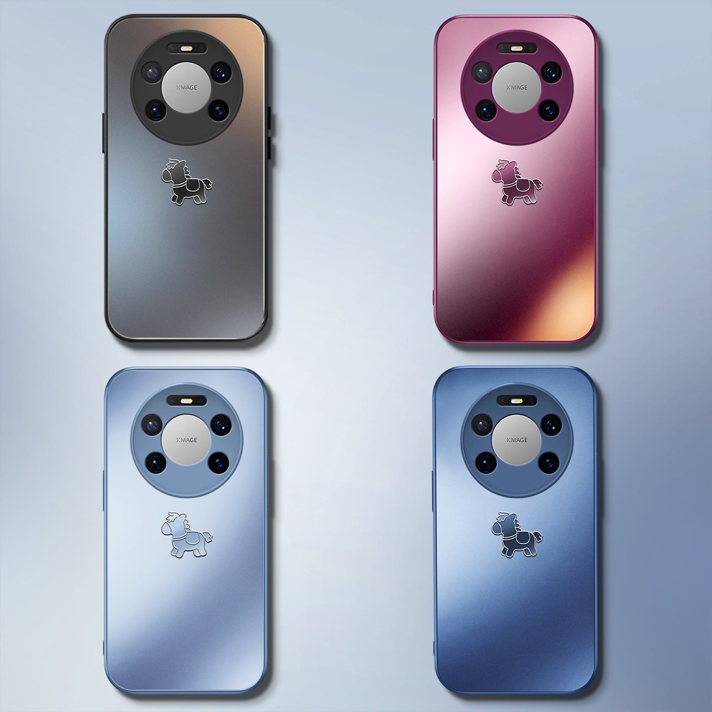 Huawei mate80 mobil telefon qutusu mate80pro yeni şaxtalı 2026 At ili üçün uyğundur mate70 yeni mate60pro+ Yeni il sadə anti-düşmə qabaqcıl kişi və qadın hər şey daxil qoruyucu örtüyü