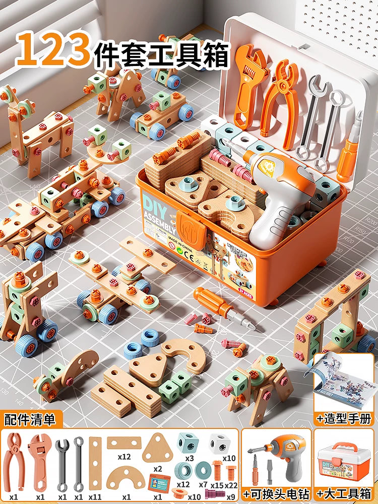 3-6 yaş və yuxarı oğlanlar üçün təhsil oyuncaqları, oğlanların tikinti blokları. 5. Zəka inkişafı və beyin stimullaşdırıcı fəaliyyətlər. 4. Vintlərin bərkidilməsi. 12.