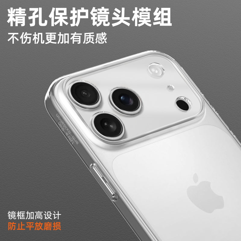 Apple iPhone17pro mobil telefon üçün uyğun AI kamera düyməsi ilə yeni 17 ultra nazik şəffaf, 16promax hər şey bir yerdə hər şey daxil düymə tpu qoruyucu örtük 15 yumşaq silikon qabıq 14 kişi və qadın plus