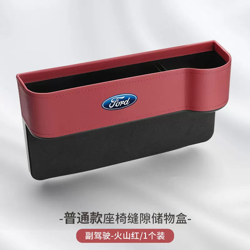 Suitable for Ford Escort, Explorer, Edge, Mondeo, Territory seat gap storage box for car interiors