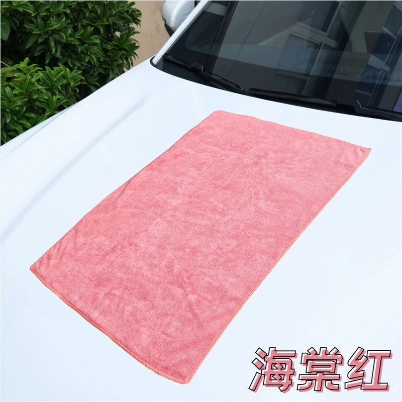 Avtomobil Absorbent Kiçik Ölçü 40*60 Avtomobil Yuma Dəsmalı Avtomobil Təmizləyici Bezi Qalınlaşdırılmış Xüsusi Salfetlər Təmizləyici Parça Avtomobil Yuma