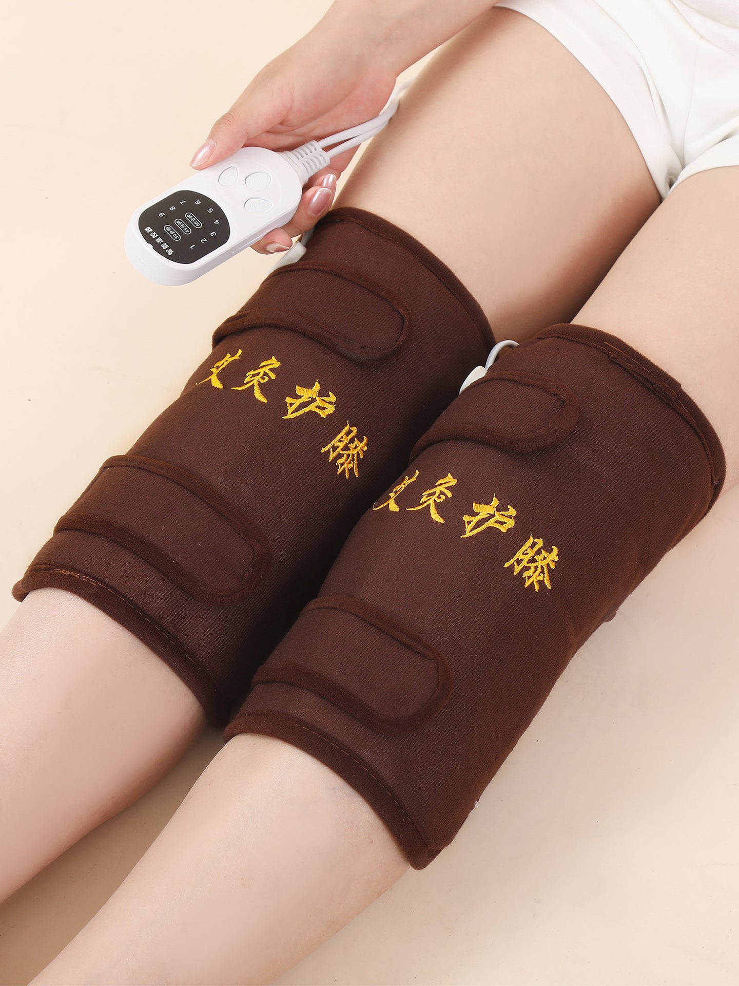 Elektrik moxibustion diz yastıqları, fizioterapiya diz yastiqciqları, çoxfunksiyalı böyüklər üçün isti saray beli orta yaşlı və yaşlı insanlar üçün elektrik qızdırıcı diz yastıqları