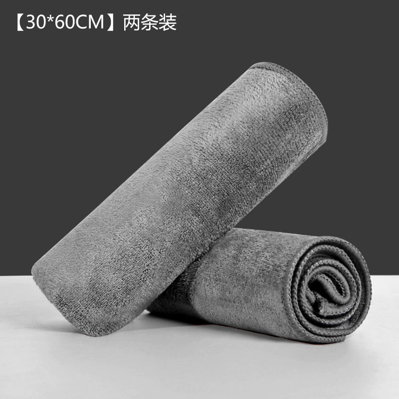 Avtomobil Yuma üçün xüsusi dəsmal Avtomobil Təmizləyici Parça Daxili Qalınlaşmış Absorbent Lintsiz Avtomobil Təchizatları Avtomobil Silmək Şüşə Bezi